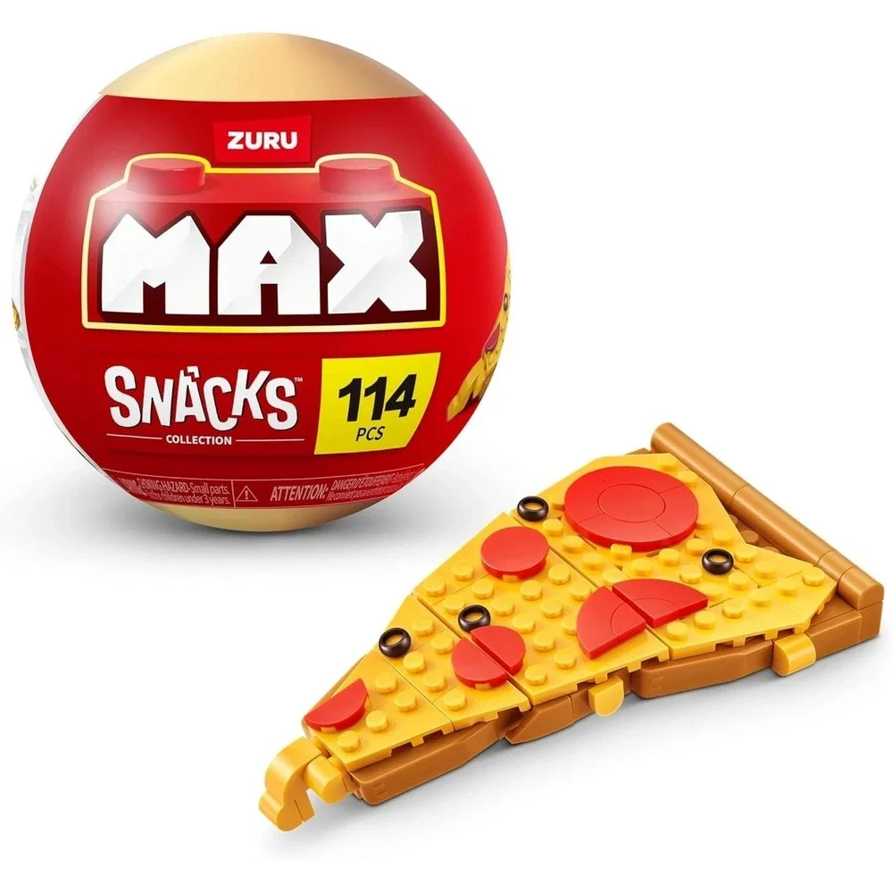 Zuru MAX SNACKS  Pizza 144Pcs New